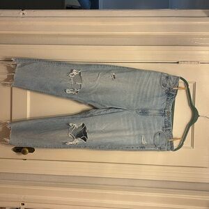 American eagle strigid curvy mom Jean size 16 short